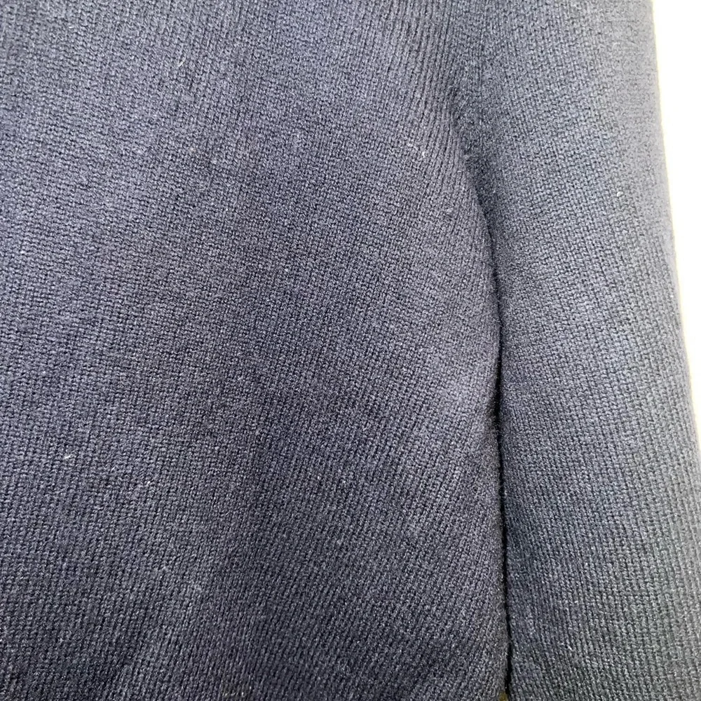 Polo by Ralph Lauren Blue V-Neck Lambs Wool Sweater